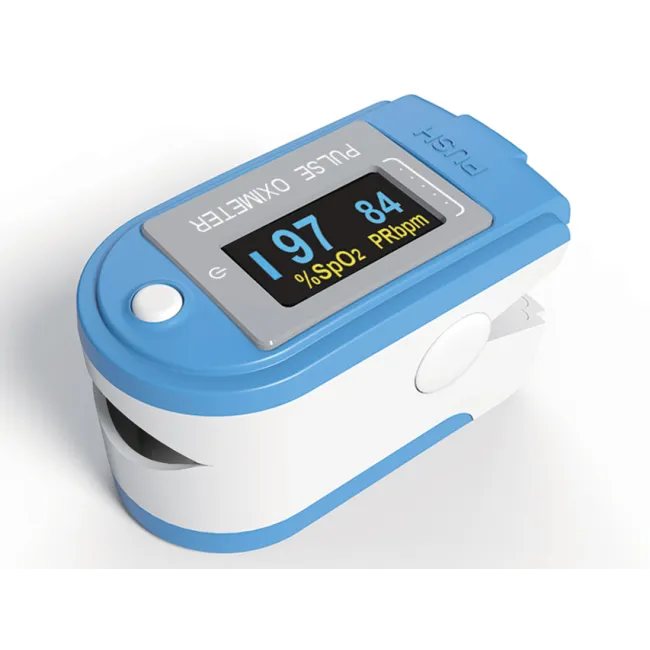 OXY-9 Pulsoximetru de deget multifuncțional wireless cu Bluetooth și aplicație PHMS