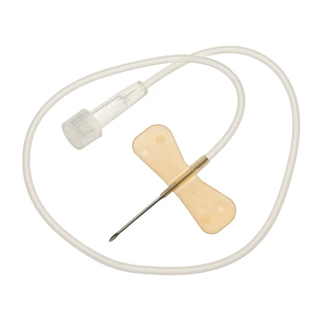 Set de perfuzie cu aripioare Terumo Surflo 19G – 1,1 × 19 mm, steril (cutie 50 buc)
