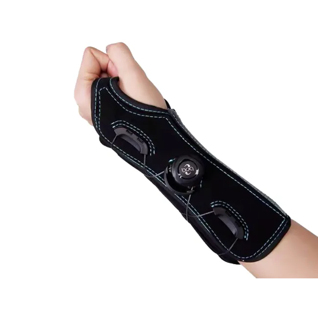 Orteza de încheietură stângă Q-fit cu sistem de blocare cu roată, mărimea XL (1 buc)