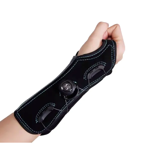 Orteza de încheietură dreaptă Q-fit cu sistem de blocare cu roată, mărimea XL (1 buc)