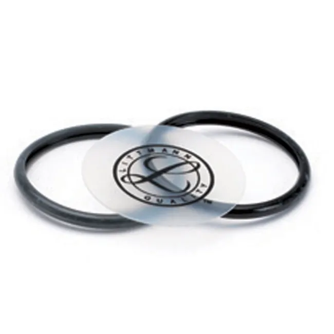 Kit accesorii 3M Littmann 40013 pentru Classic II Infant – membrană reglabilă, 2 inele asamblare, negru (1 kit)
