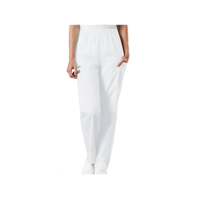 Pantaloni medicali damă Cherokee Originals, mărimea M, culoare albă