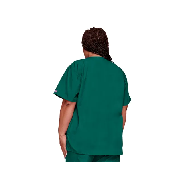 Bluză medicală unisex Cherokee Originals cu decolteu în V, mărimea M, culoare hunter green