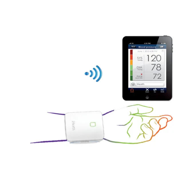 Tensiometru digital de încheietură iHealth Sense BP7 cu Bluetooth și senzor de poziționare