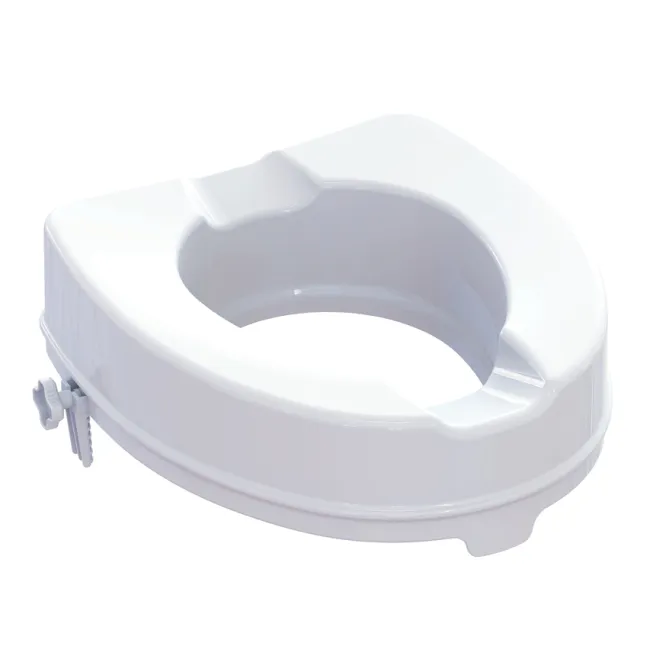 Înălțător WC cu sistem de fixare laterală, înălțime 10 cm (1 buc)