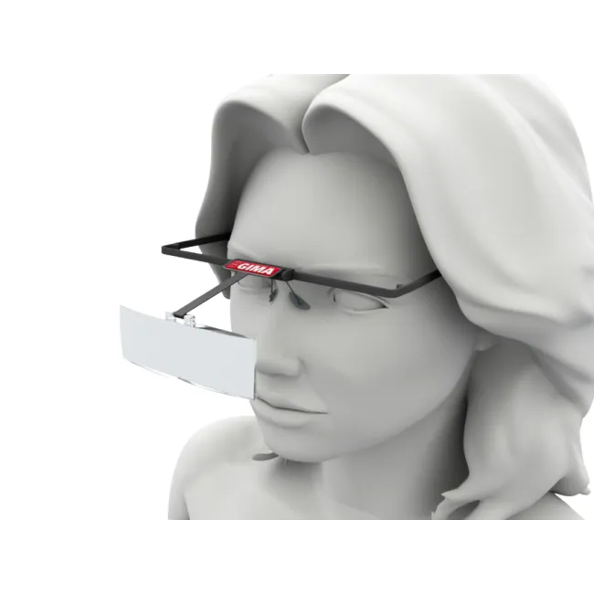 Ochelari cu lupe Smart 2,5X pliabili, cu lentile basculante