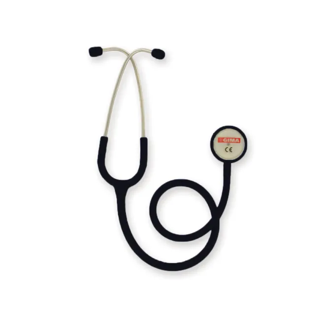 Stetoscop dual Classic cu capsula din oțel inoxidabil, negru (1 buc)