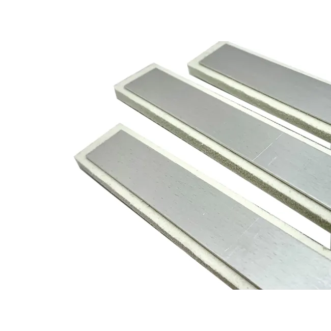 Atele din aluminiu cu căptușeală moale 20 × 495 mm (cutie 12 buc)