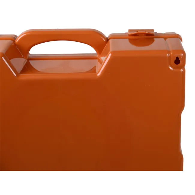 Cutie din plastic goală 460 × 345 × 145 mm cu închidere cu clips