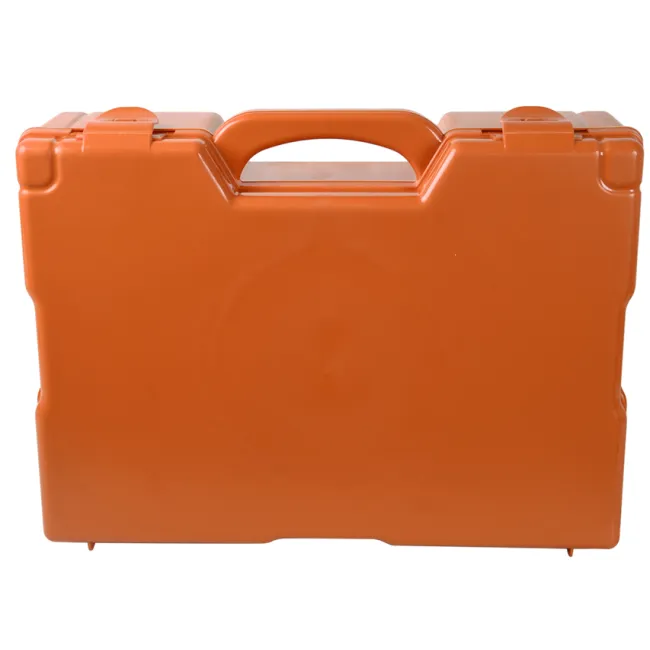 Cutie din plastic goală 460 × 345 × 145 mm cu închidere cu clips