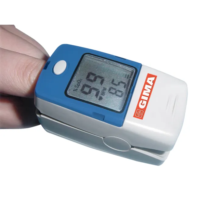 Pulsoximetru de deget OXY-5 cu indicator de perfuzie și grafic de puls (1 buc)