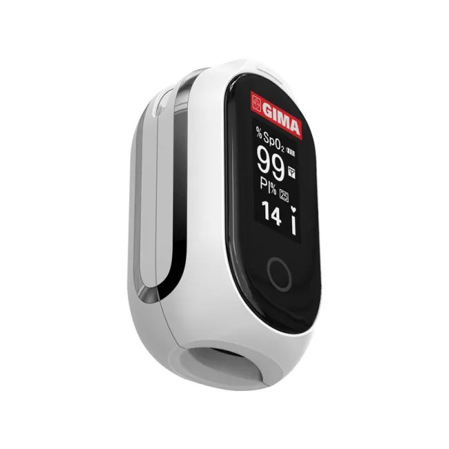 OXY-8 Pulsoximetru de deget reîncărcabil cu Bluetooth și detectare puls neregulat