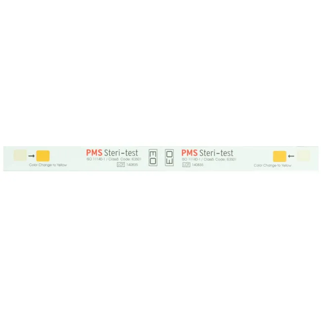 Benzi indicator chimic dual Clasa 5 pentru sterilizare cu oxid de etilenă (cutie 250 buc)