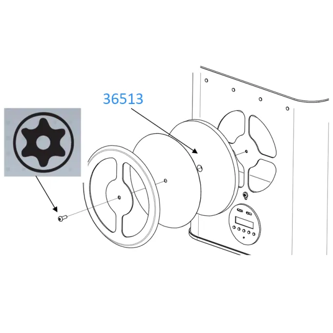 Filtru antipraf de schimb pentru purificator de aer Gima Air Cleaner cod 36510