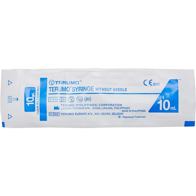 Seringi sterile Terumo fără ac 10 ml, Luer Slip excentric MDSS10ESE (cutie 100 buc)
