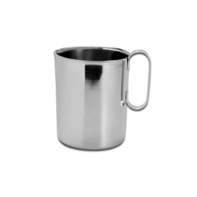 Pahar gradat din inox cu mâner, capacitate 1000 ml