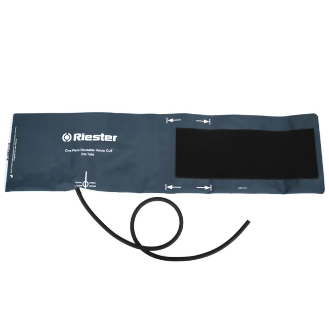 Manșetă Riester originală dintr-o singură bucată cu un tub pentru adulți large, fără latex, 63 × 16 cm (1 buc)