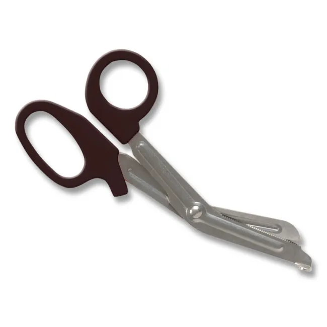 Foarfece universale pentru bandaje din oțel inoxidabil 16,5 cm, mâner negru (cutie 10 buc)
