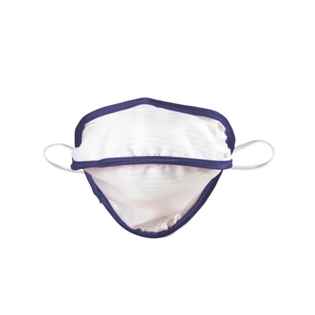 Mască chirurgicală reutilizabilă Mycroclean Junior/Adult Small BFE 99,8% alb-albastru (1 buc)