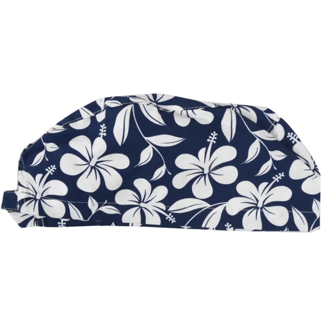 Bonetă chirurgicală din bumbac cu model Hawaii, mărimea M (1 buc)