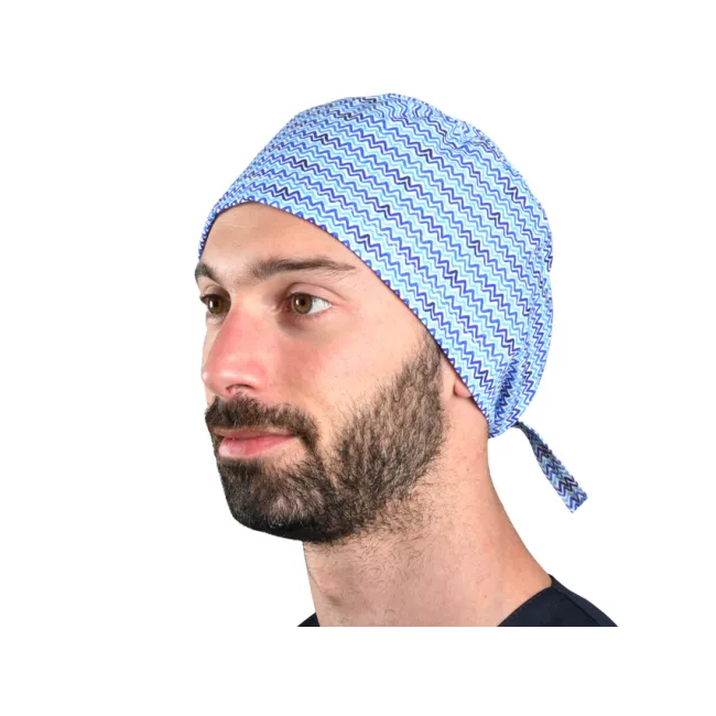 Bonetă chirurgicală din bumbac Funny Cap Wave, mărimea M (1 buc)