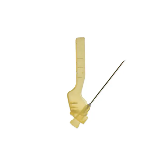 Ac hipodermic de siguranță 19G 1,1 × 38 mm, steril (cutie 100 buc)