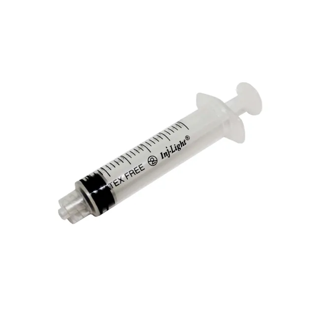 Seringi de unică folosință fără ac, con Luer Lock, 5 ml (cutie 100 buc)