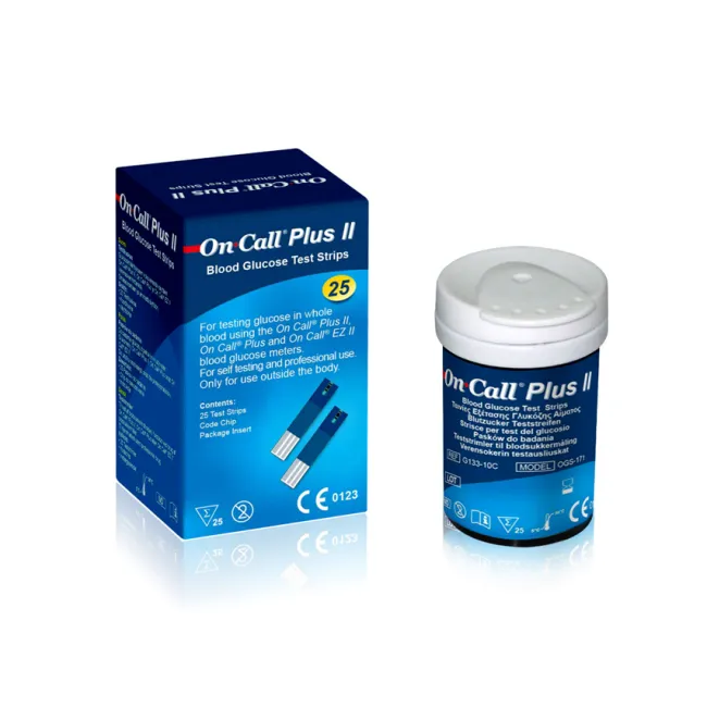 Benzi test glucoză 25 buc pentru glucometre 23886-23897 (cutie 25 buc)