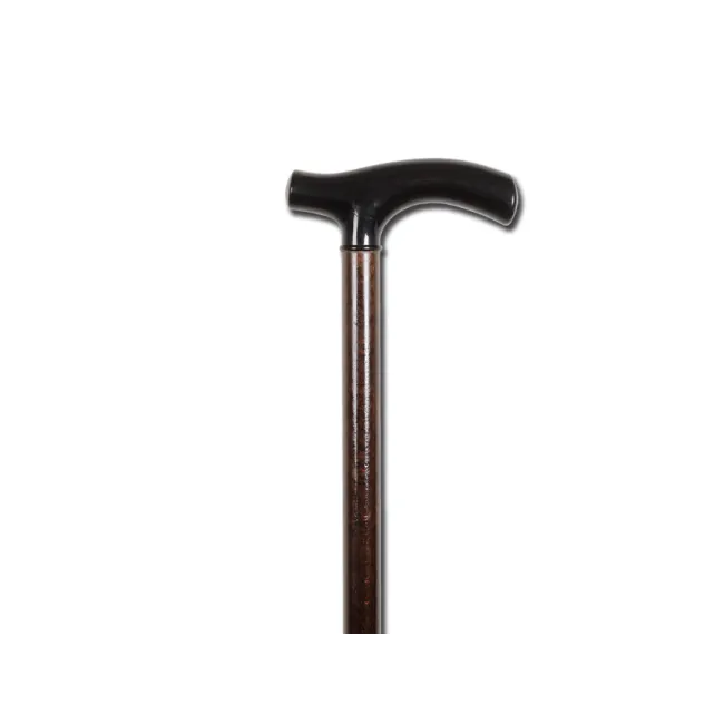 Baston sintetic cu mâner în T, negru, capacitate 120 kg (1 buc)