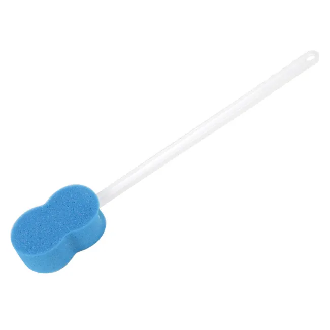 Burete de baie cu mâner lung din plastic și polyfoam