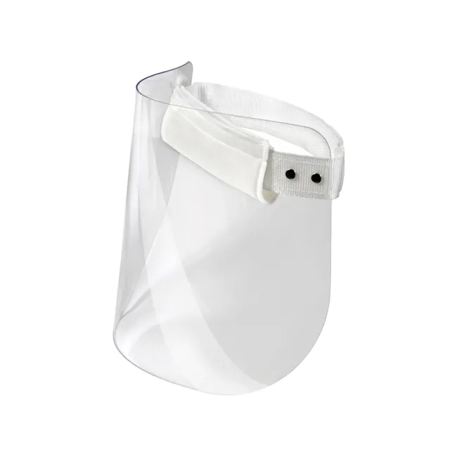 Ecran facial de protecție fix din policarbonat, vizor transparent, clasa II