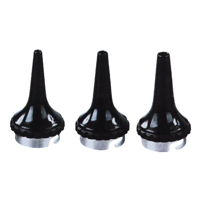 Set 3 specule adulți autoclavabile pentru otoscop Ø 2,5, 3,5, 4,5 mm (set 3 buc)