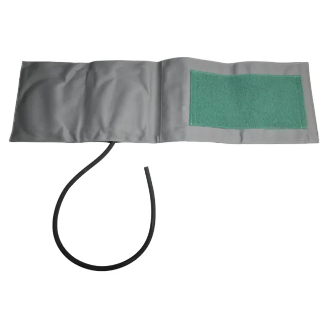Manșetă adulți din bumbac cu balon TPU și 1 tub 54 × 15 cm, circumferință braț 25,4–40,6 cm (1 buc)