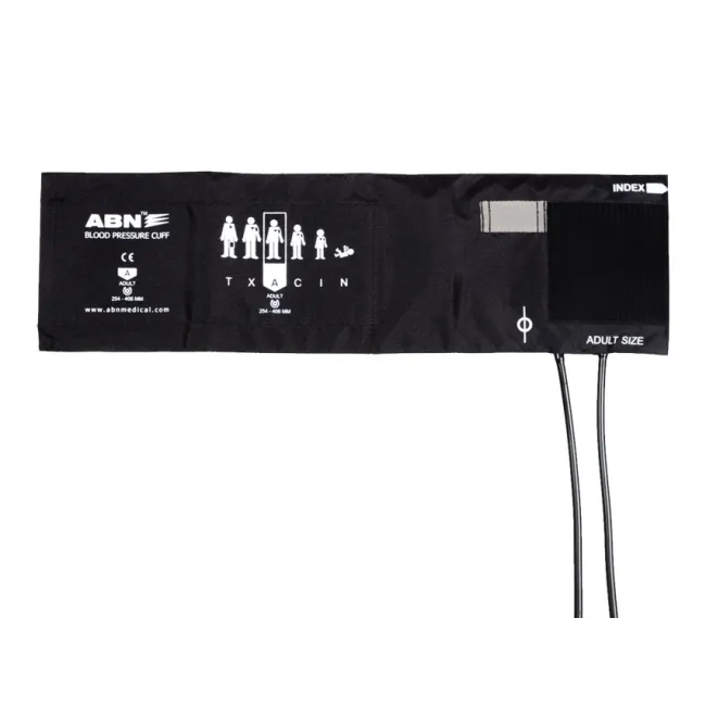 Manșetă Premium pentru adulți cu vezică cu două tuburi, gri închis, 54 × 15 cm