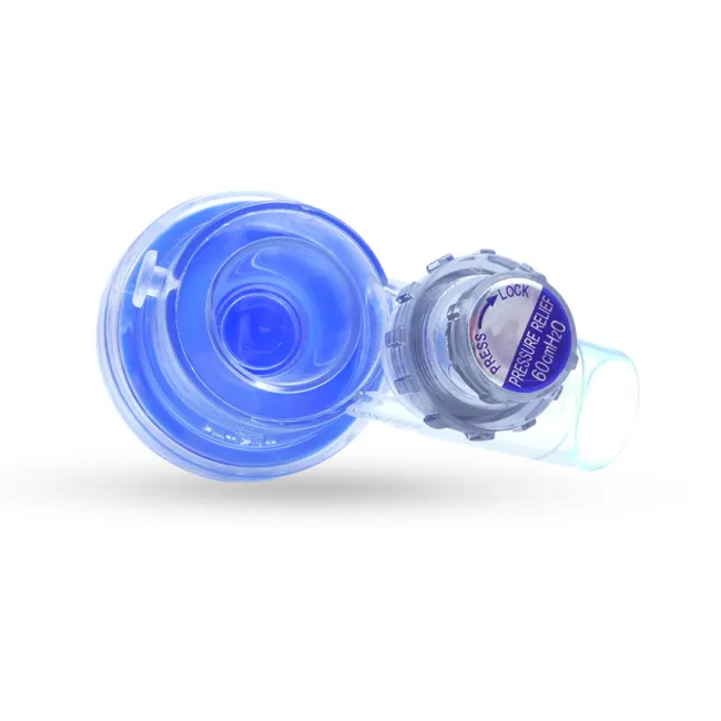 Supapă de nereturnare autoclavabilă pentru baloane de resuscitare, tip pop-off -60 cm H₂O