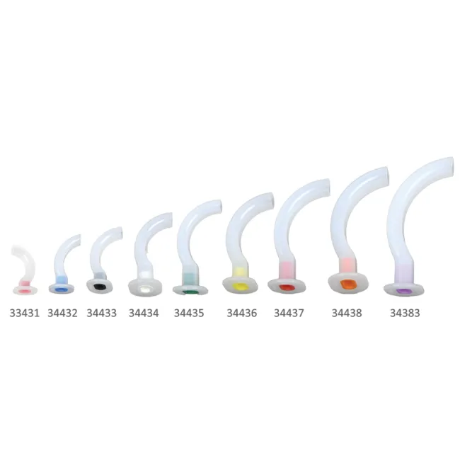 Canulă orofaringiană Guedel 60 mm pentru copii, sterilă, neagră (cutie 10 buc)