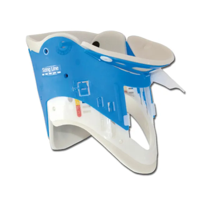 Guler cervical reglabil de unică folosință Ambu Redi-ACE pentru adulți, albastru (1 buc)