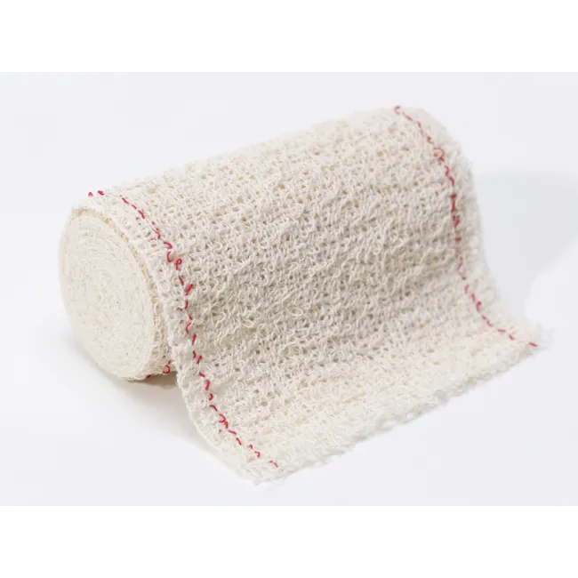 Bandaj elastic de fixare Previcrepe 10 cm × 4 m, bumbac și lycra (cutie 10 buc)