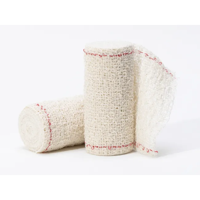 Bandaj elastic de fixare Previcrepe 10 cm × 4 m, bumbac și lycra (cutie 10 buc)