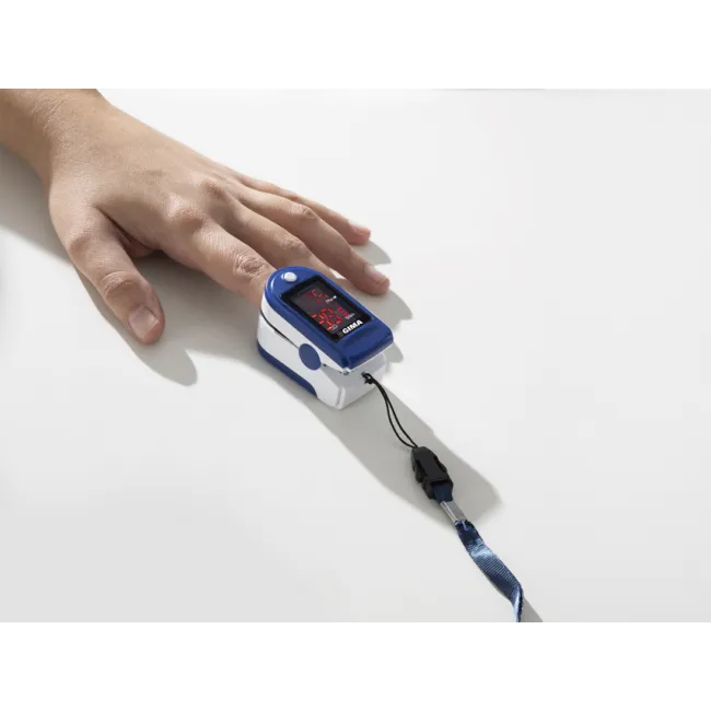 Pulsoximetru de deget OXY-1 cu afișaj LED pentru saturație oxigen și puls (1 buc)