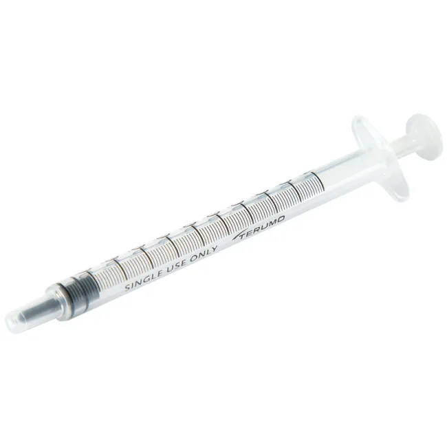 Seringi sterile Terumo fără ac 1 ml Tuberculin, Luer Slip concentric MDSS01SE (cutie 100 buc)