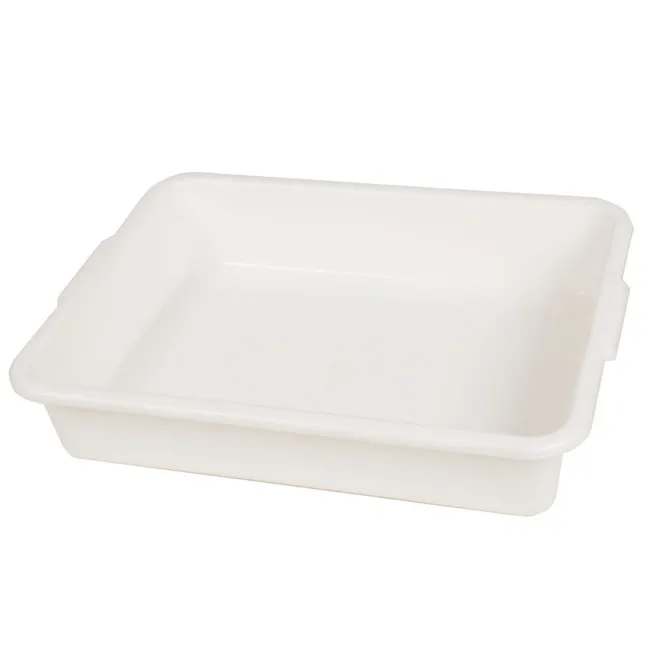 Tavă de laborator din polipropilen 375 × 300 × 75 mm, autoclabilă