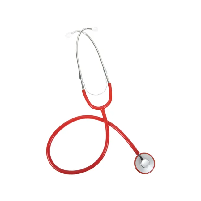 Stetoscop medical Yton Nurse cu un singur pavilion, roșu