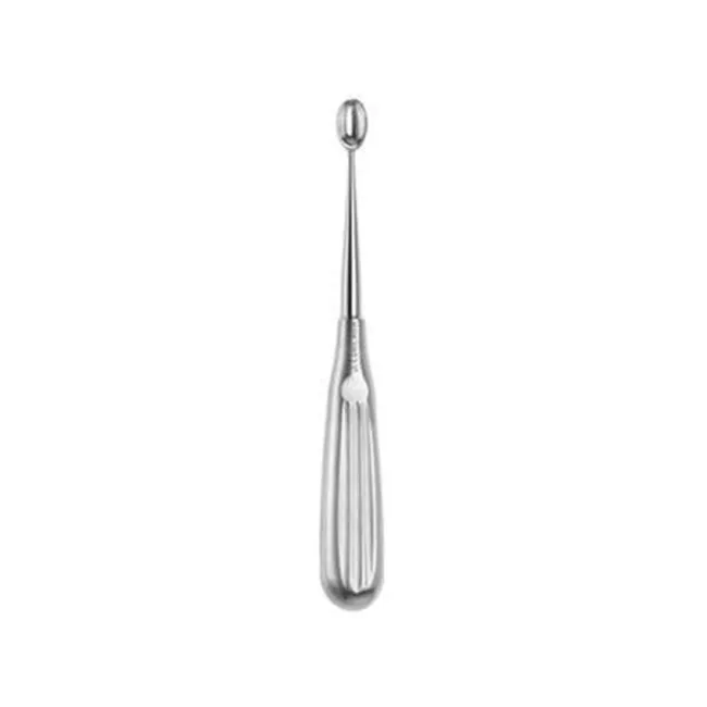 Lingură chirurgicală Volkmann pentru os 17 cm, tăietură 6–9 mm, oțel inoxidabil veterinar