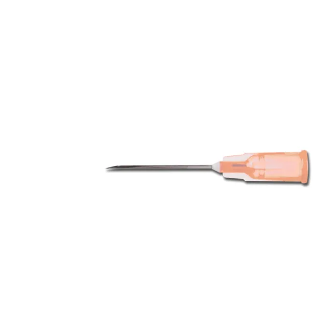Ac injectabil hipodermică 25G (0,5 × 16 mm), steril (cutie 100 buc)