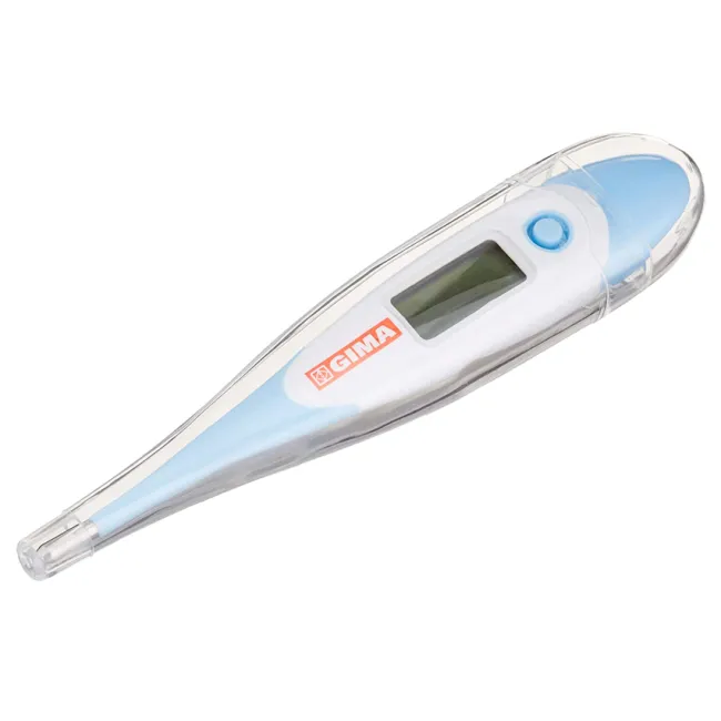 Termometru digital GIMA Flexi Jumbo 2 cu ecran mare, vârf flexibil și alarmă febră (1 buc)