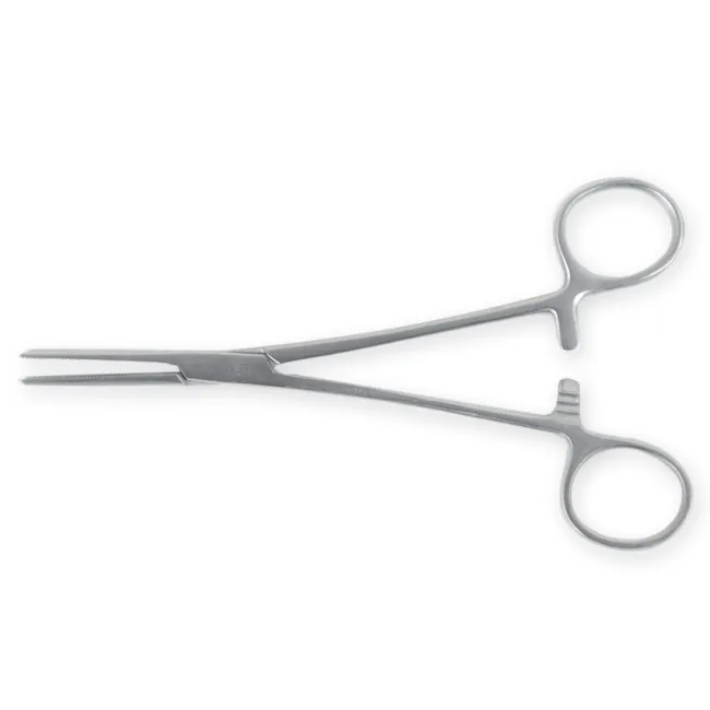 Pensă hemostatică Kelly dreaptă din oțel inoxidabil, 16 cm