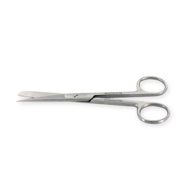 Foarfece chirurgicale drepte cu vârfuri tocit/ascuțit 16 cm, oțel inoxidabil