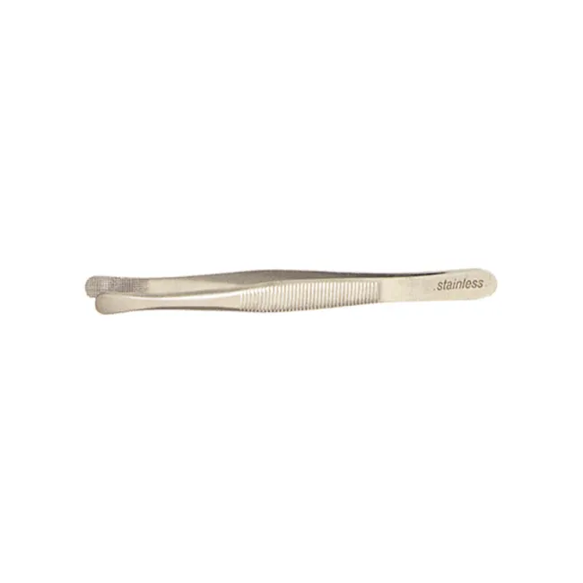 Pensă dermatologică rotundă 9 cm din oțel inoxidabil