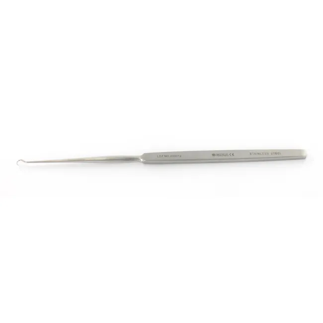 Cârlig Gilles 13 cm din oțel inoxidabil pentru dermatologie